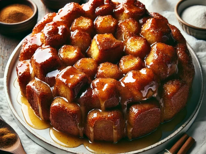 Sweet, gooey, monkey bread