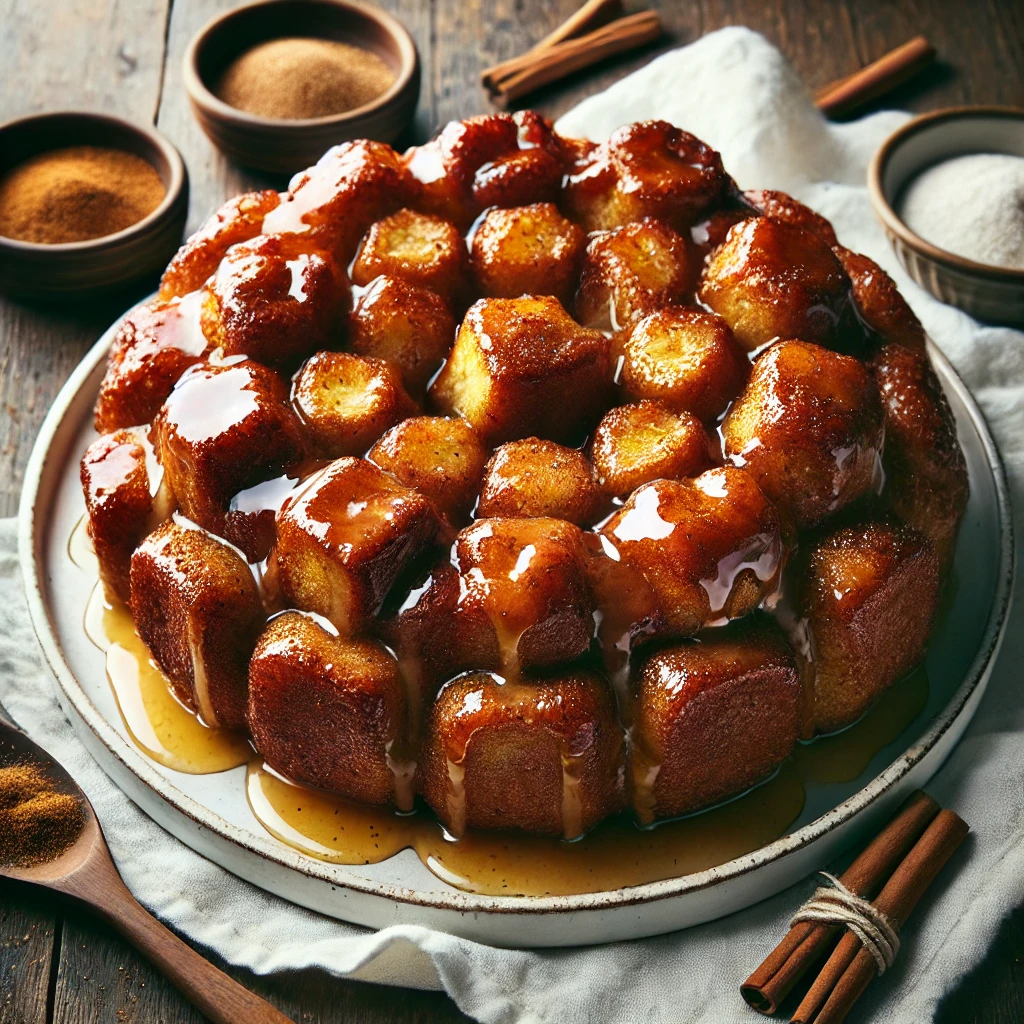 Sweet, gooey, monkey bread