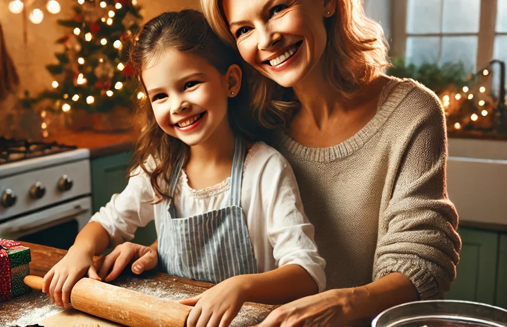 Sugar Cookies - Mom and Daughter