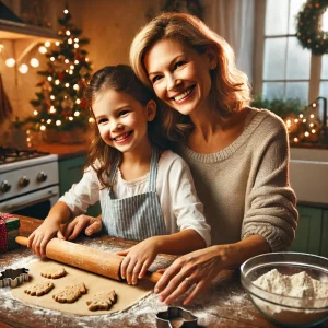 Sugar Cookies - Mom and Daughter